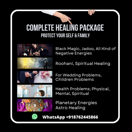 Complete Healing Package for Black Magic Removal and Protection